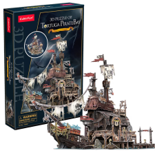 CubicFun Puzzle játék 218 darabos Tortuga Pirate Bay 3D puzzle puzzle, kirakós