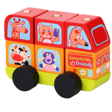 CUBIKA 13197 készségfejlesztő játék - minibusz (4823056513197) kreatív és készségfejlesztő