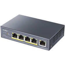 Cudy 5-Port Gigabit PoE+ Switch 60W hub és switch