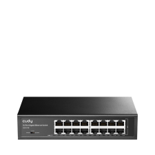 Cudy GS1016 hálózati kapcsoló Gigabit Ethernet (10/100/1000) Fekete hub és switch