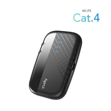  CUDY MF4 4G LTE MOBILE hordozható WIFI fekete router router