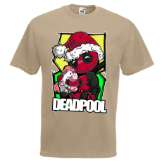  Cuki Deadpool - Karácsonyi Férfi Póló
