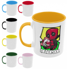 Cuki Deadpool - Színes Bögre bögrék, csészék