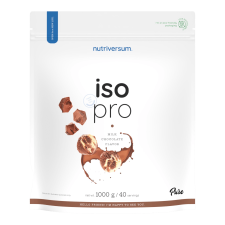 Cukraszom ISO PRO - 1000 g - tejcsokoládé - Nutriversum vitamin és táplálékkiegészítő
