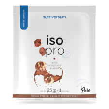 Cukrászom ISO PRO - 25 g - tejcsokoládé - Nutriversum vitamin és táplálékkiegészítő