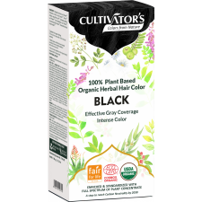 Cultivator's Cultivator&#039;s Bio növényi hajfesték - FEKETE hajfesték, színező