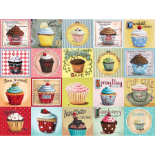Cupcake kávézó XL puzzle - 275 darab puzzle, kirakós