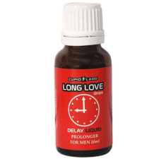 Cupid Labs LONG LOVE EJAKULÁCIÓ KÉSLELTETŐ CSEPPEK - 20 ML egyéb erotikus kiegészítők férfiaknak