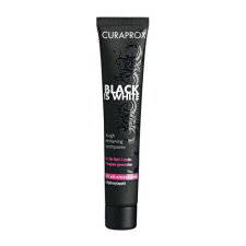  Curaprox Black is White fehérítő hatasú fogkrém aktív szénnel 90ml fogkrém