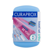 Curaprox Travel Ortho Blue fogkefe Ajándékcsomagok kozmetikai ajándékcsomag