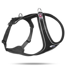  CURLI Kutyahám mágnessel Belka Comfort Black S, 18-25kg nyakörv, póráz, hám kutyáknak