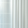 Curtain Fényáteresztő voile függöny anyag, fehér, 180 cm magas