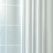 Curtain Fényáteresztő voile függöny anyag, fehér, 180 cm magas lakástextília