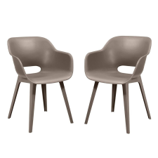 CURVER Akola duo kerti szék cappuccino kerti bútor
