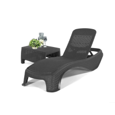 CURVER Atlantic kerti nyugágy set Corfu asztallal kerti bútor