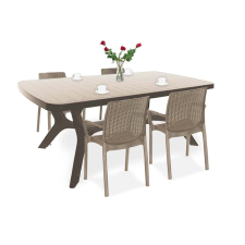 CURVER Balimore 4+1 kerti bútor garnitúra szett kerti bútor