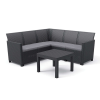 CURVER Claire 5 személyes kerti sarokgarnitúra orlando asztallal