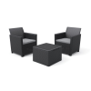 CURVER Claire Balcony kerti bútor garnitúra grafit