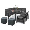 CURVER Corfu Relax duo cube kerti bútor garnitúra