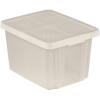 CURVER Essentials tárolódoboz tetővel 26l áttetsző (225448) (Cu225448)
