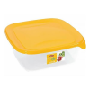 CURVER Ételtartó doboz CURVER Fresh&Go szögletes műanyag 0,8L sárga