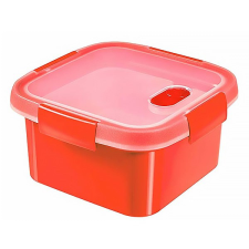 CURVER ételtartó doboz curver smart eco szögletes m&#369;anyag 1,1l piros 00941-381-00 uzsonnás doboz