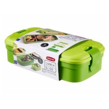 CURVER Ételtartó doboz evőeszközzel CURVER Lunch&Go műanyag 1,4L zöld papírárú, csomagoló és tárolóeszköz