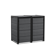 CURVER Hide away kültéri szemetes tároló 240 l szürke kerti tárolás