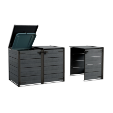 CURVER Hide away kültéri szemetes tároló - kiegészító elem 240 L kerti tárolás