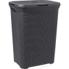 CURVER Natural Style Rattan hatású szennyestartó 60l - Szürke (189211)