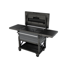 CURVER Patio cooler & Beverage cart grill asztal szürke kerti bútor