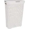  CURVER RATTAN STYLE - Műanyag szennyestartó 40 L - krém