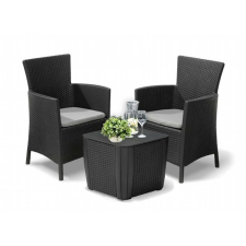 CURVER Rosario Luson Plus kerti bútor garnitúra szett grafit kerti bútor