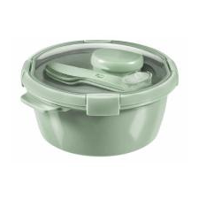 CURVER Smart Eco kerek ételtartó 1,6L, evőeszközzel (249948) papírárú, csomagoló és tárolóeszköz