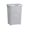 CURVER Style rattan hatású szennyestartó 60l - Szürke (228330)