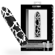 CUSTOM BULLETS - ÚJRATÖLTHETŐ BOCI MINTÁS VIBRÁTOR 10 REZGÉSSEL vibrátorok