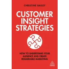  Customer Insight Strategies idegen nyelvű könyv