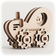CuteWood fa játék 3D traktor fajáték