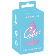 Cuties Mini Butt Plug - szilikon anál dildó - lila (2,8cm) anál