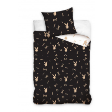 CX PLAYBOY Ágyneműgarnitúra 100% pamut 140x200 + 70x90 lakástextília
