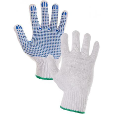  CXS Falo PVC pöttyös cérnakesztyű