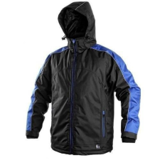 CXS Férfi béléses dzseki, fekete-kék, méret: M% férfi kabát, dzseki