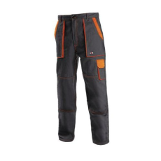 CXS férfi munkaruha nadrág, fekete/narancssárga, méret: 60