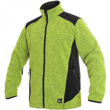 CXS Garland Softshell Kabát Zöld/Fekete - S munkaruha