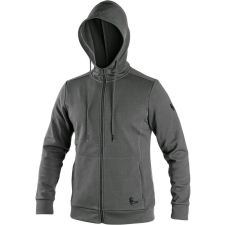 CXS Harrison Kapucnis Pulóver Szürke/Fekete munkaruha