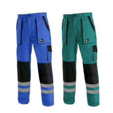 CXS Luxy Bright Fényvisszaverős Derekas Munkásnadrág Kék/Fekete