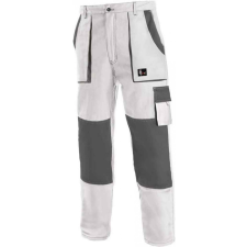 CXS Luxy Josef Derekas Munkásnadrág Fehér/Szürke - 64 munkaruha