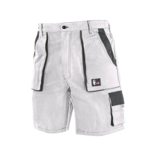 CXS Luxy Tomas Rövid Munkásnadrág Fehér/Szürke - 50 munkaruha