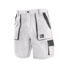 CXS Luxy Tomas Rövid Munkásnadrág Fehér/Szürke - 60
