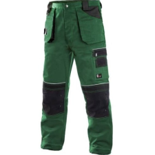 CXS Orion Teodor Derekas Munkásnadrág Zöld/Fekete - 56 munkaruha